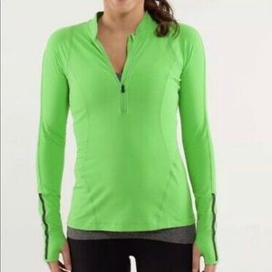 Lululemon Rise and Shine Half Zip Sweater SIZE 6